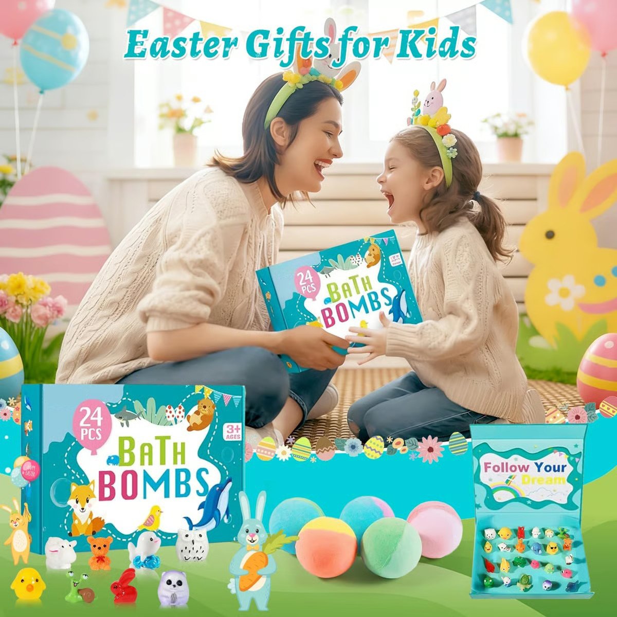 🛁 60% OFF |🌊 Ocean Theme Bath Bombs | 60g*12 Pcs, Foamy Bath Time & Fun Gift Idea ✨