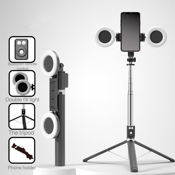 🎁New Multi-purpose Upgraded Phone Extendable Selfie Stick & Tripod