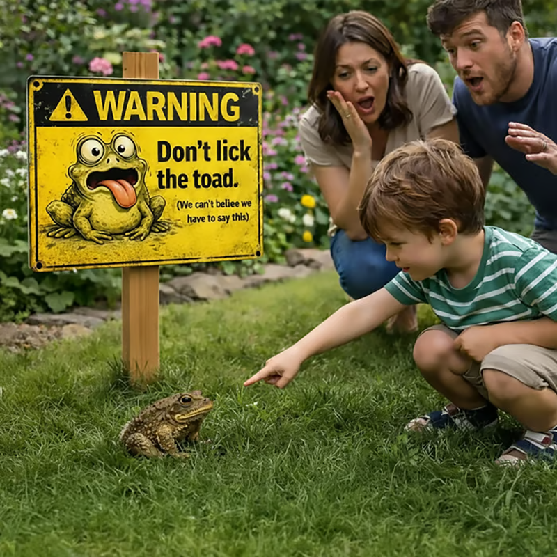 Funny Metal Tin Sign Decoration
